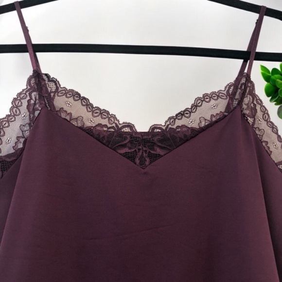 WHBM Lace-Hem Cami size L - Picture 3 of 9